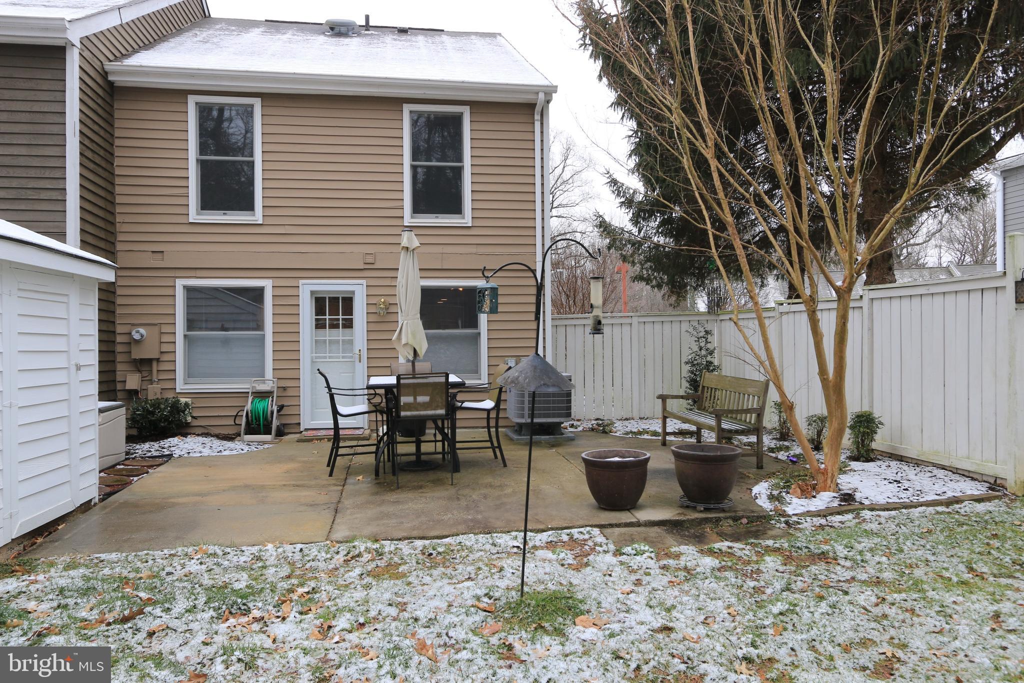 1535 Poplar Grove Drive Reston, VA 20194 - Photo 24 of 30 Rear Elevation with Privacy Fencing