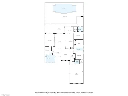 a picture of door with sky view