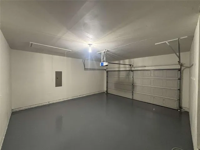 a view of a room with an empty space