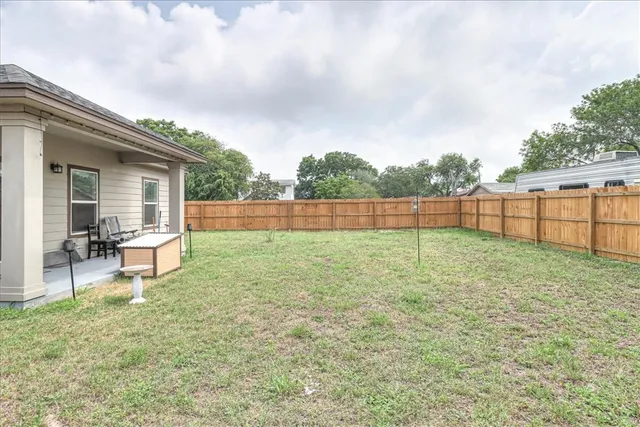 a view of outdoor space and yard