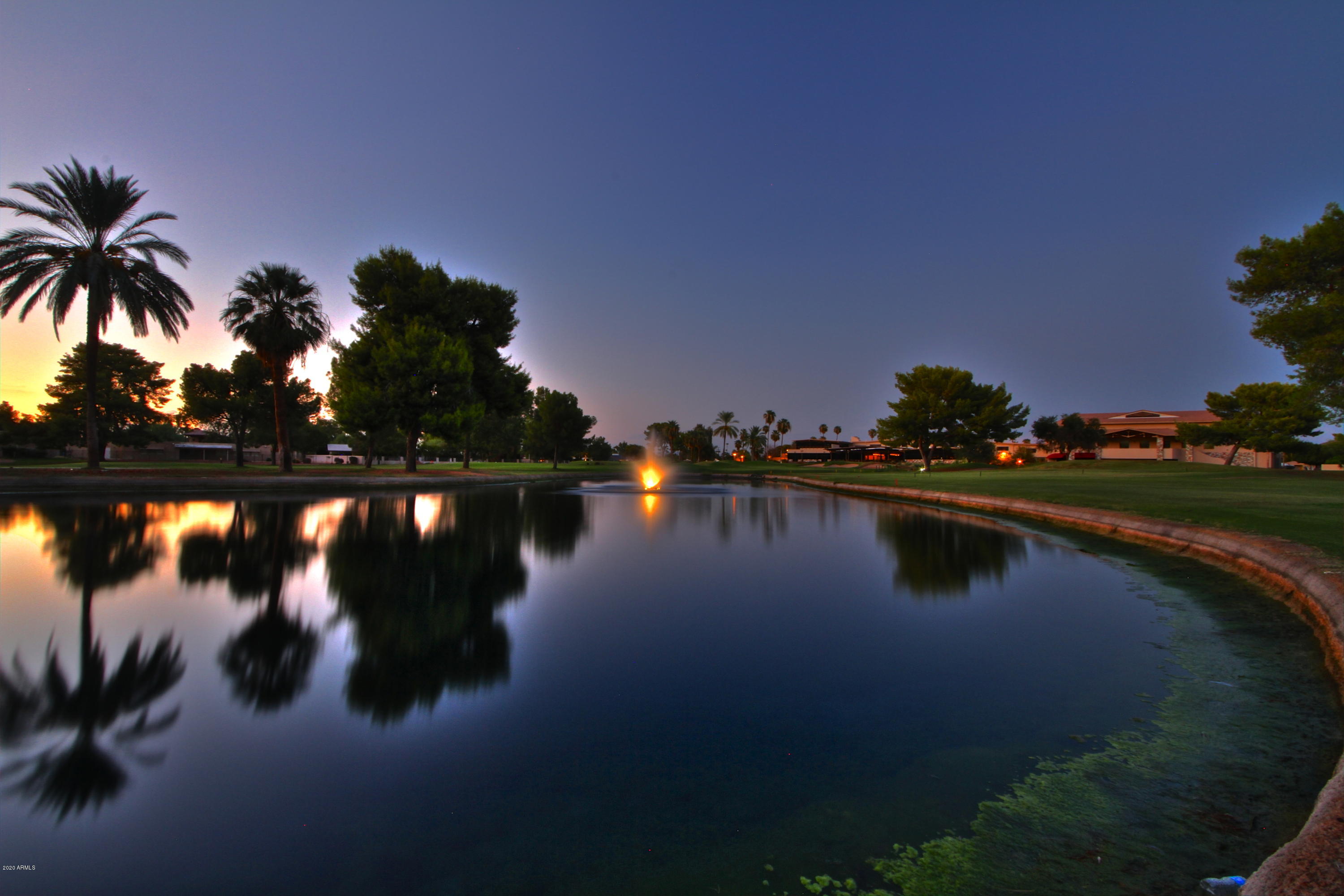 49 East Boca Raton Road Phoenix, AZ 85022 - Photo 42 of 44 Moon Valley CC Sunset view of clubhouse