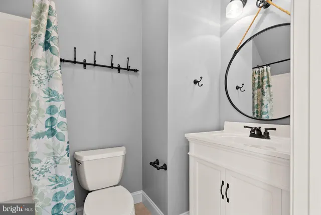 a house view with garden space