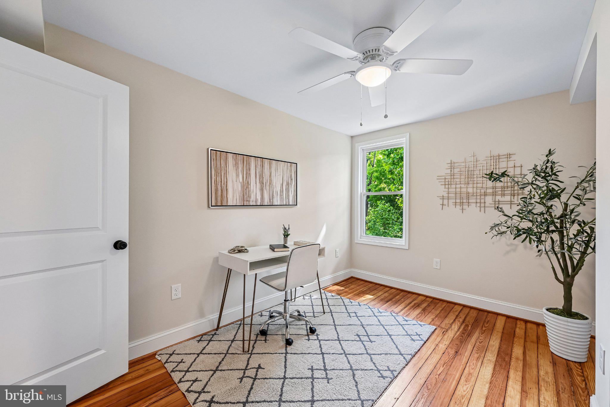 5714 Rusk Avenue Baltimore, MD 21215 - Photo 17 of 51 Bright and airy home office retreat.