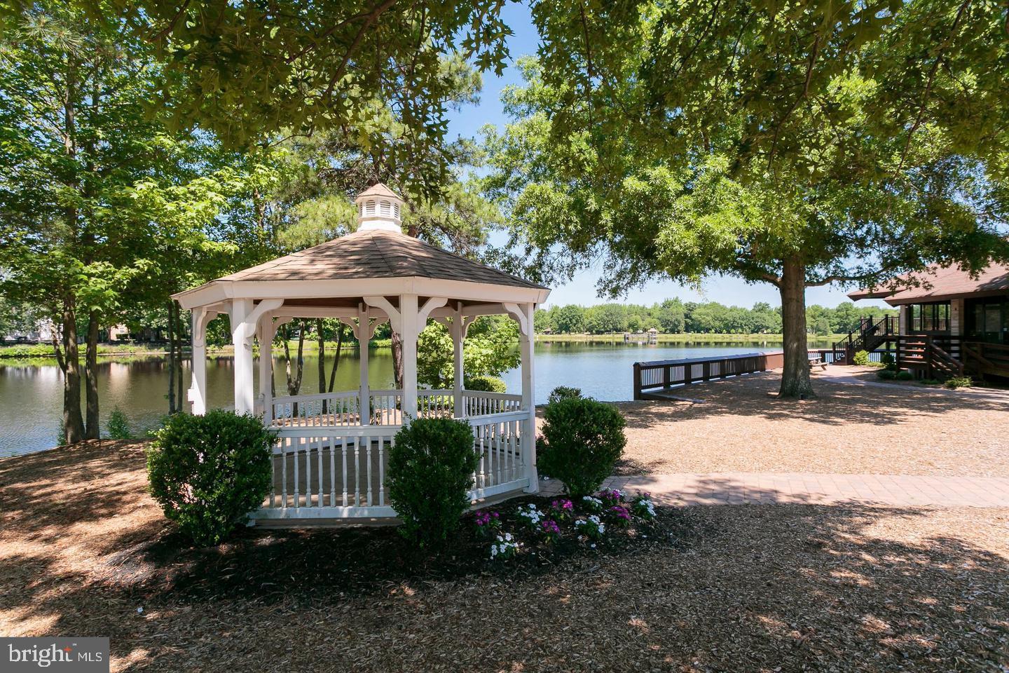87 Eldon Way Marlton, NJ 08053 - Photo 21 of 22 a garden view with a seating space