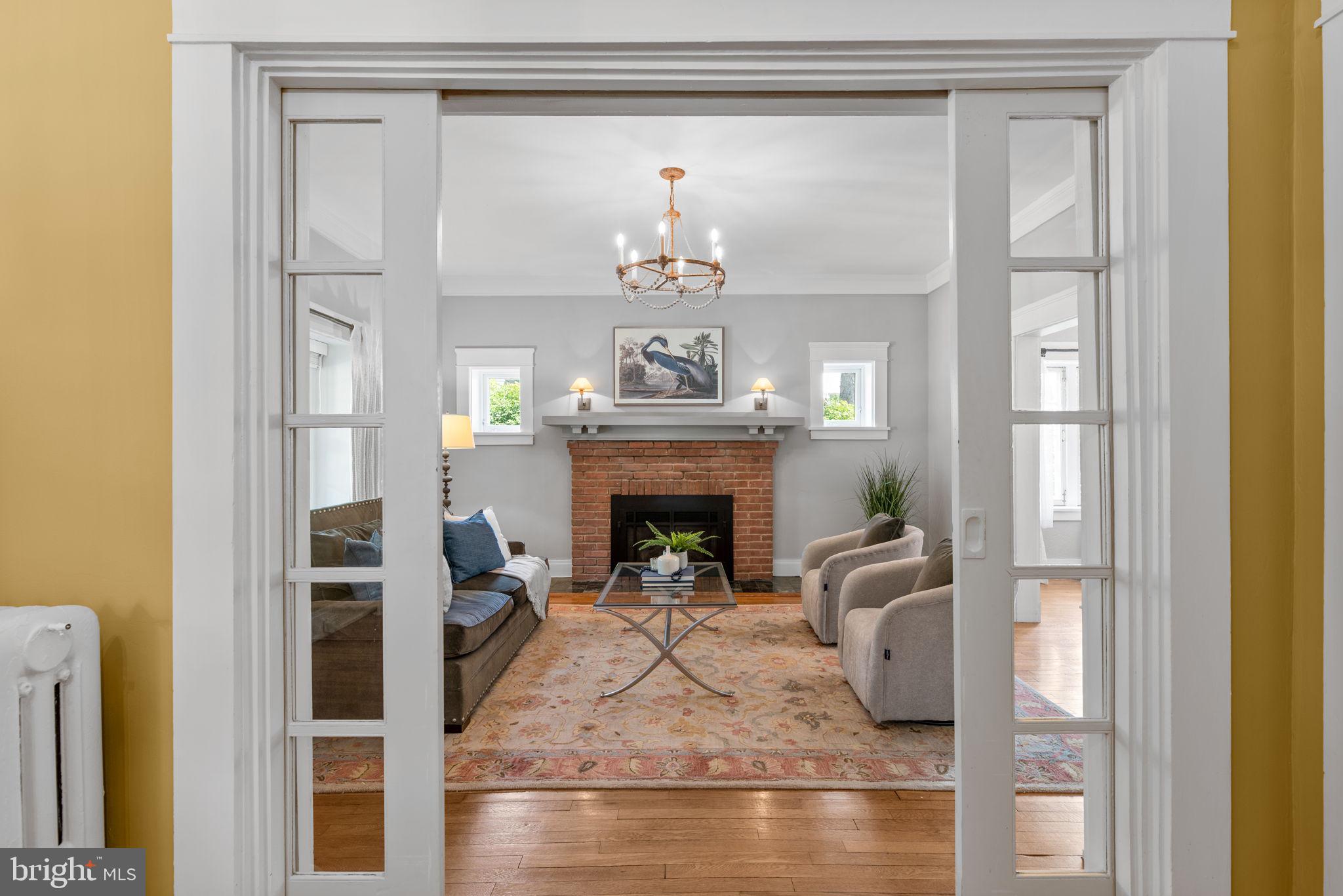 1703 Frederick Road Baltimore, MD 21228 - Photo 8 of 71 Pocket doors are a classic touch