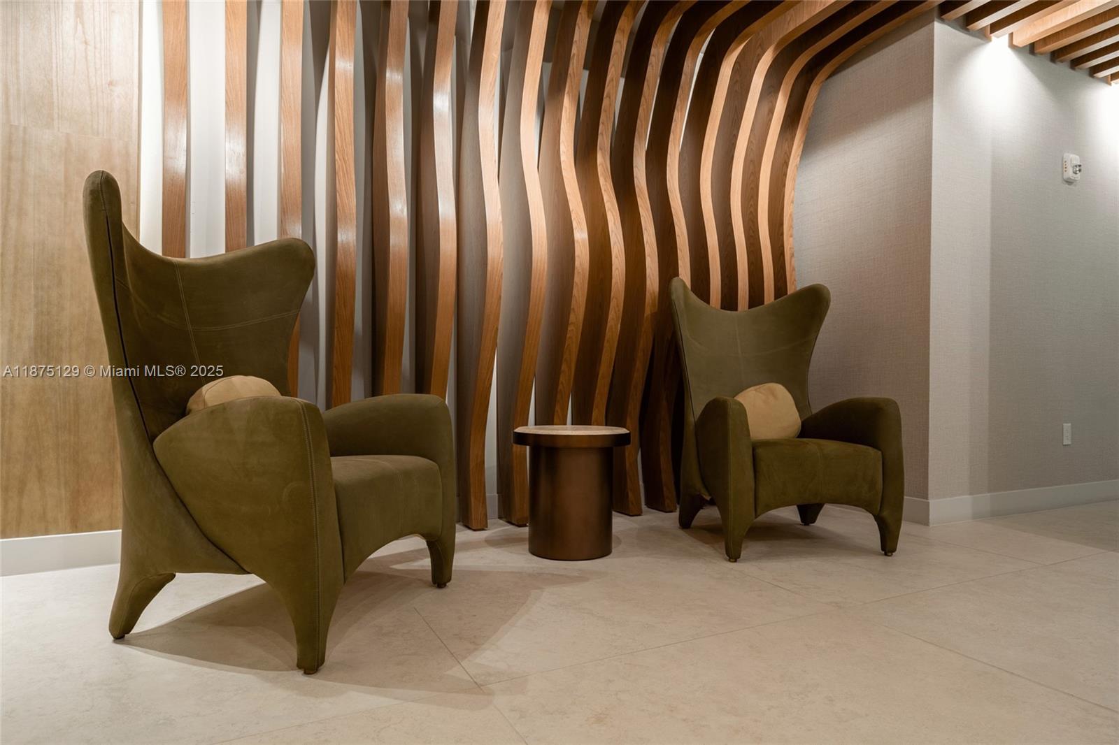 700 Northeast 24th Street, Unit 1706 Miami, FL 33137 - Photo 63 of 95 a balcony with chairs and a couch