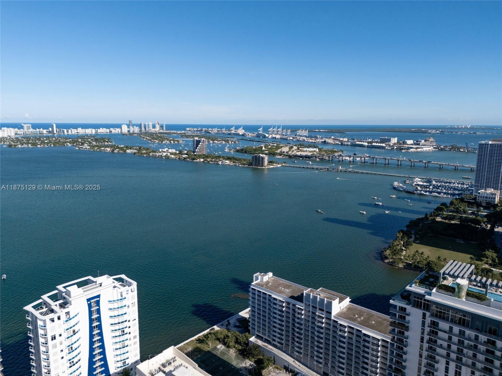 700 Northeast 24th Street, Unit 1706 Miami, FL 33137 - Photo 93 of 95 a view of a balcony with an outdoor space