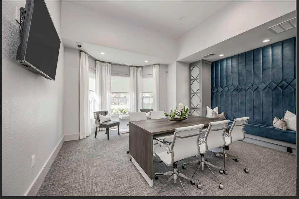 529 Barker-Clodine Road, Unit VERBANA Houston, TX 77094 - Photo 5 of 17 a view of a livingroom with furniture and window