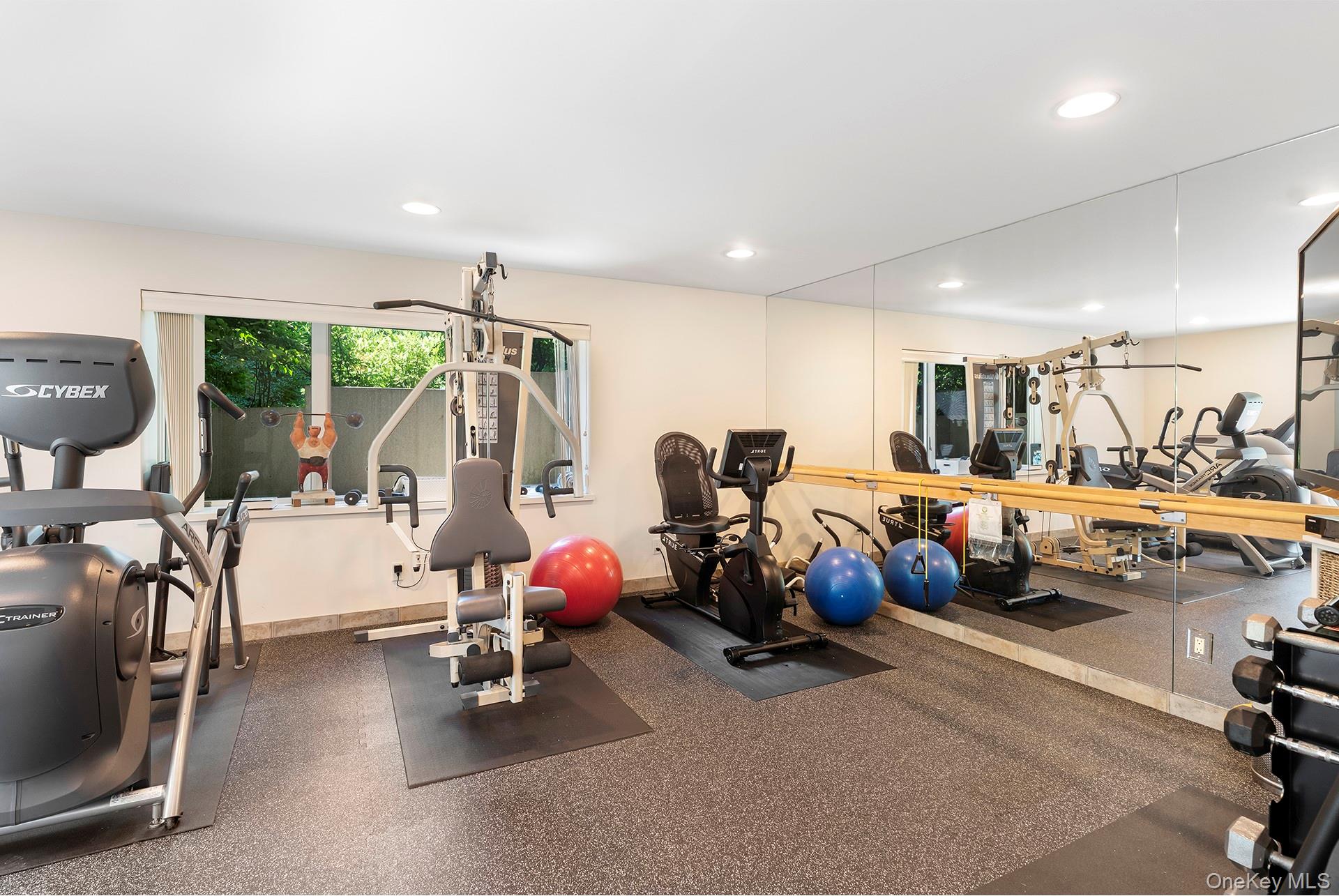 316 Deerfield Road Water Mill, NY 11976 - Photo 22 of 22 a view of a room with gym equipment