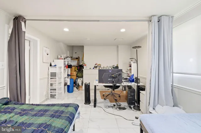 a view of backyard with outdoor space