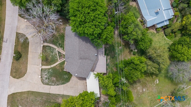 608 Ridgecrest Drive Salado, TX 76571 - Photo 8 of 43 Aerial of roof
