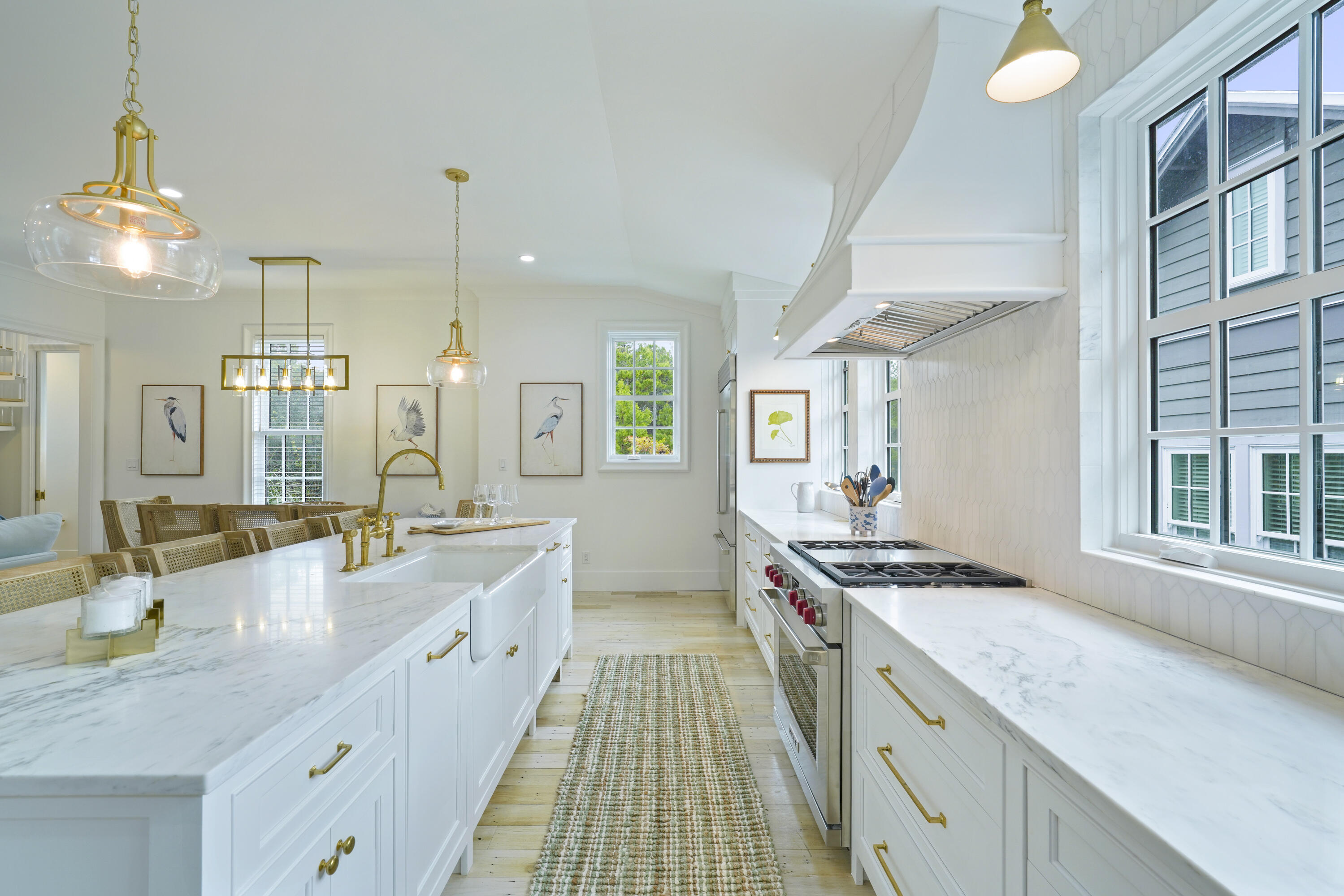 25 St George's Lane Inlet Beach, FL 32461 - Photo 21 of 54 Custom Cabinetry/White Marble Counters
