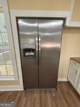 a view of a plant in a field