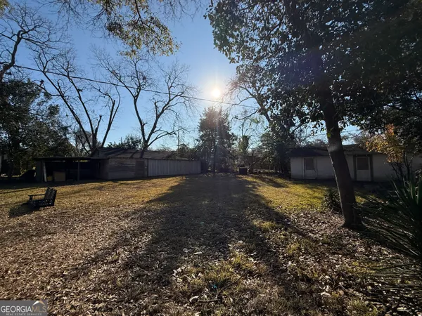 a view of an entryway with a tree