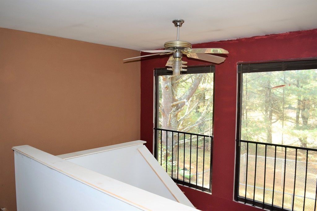 641 Wheelwright Road Barre, MA 01005 - Photo 13 of 26 a view of hallway with window and chandelier