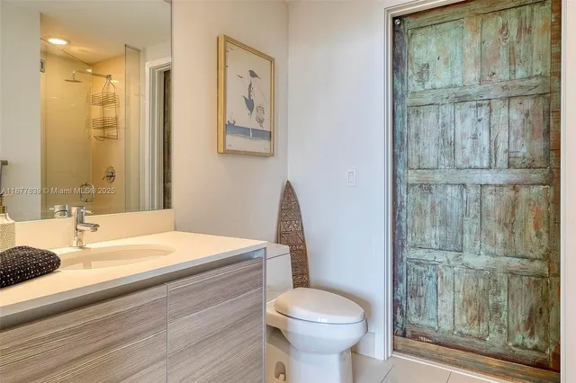 a view of a balcony with furniture