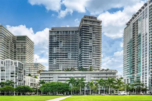 a front view of a building