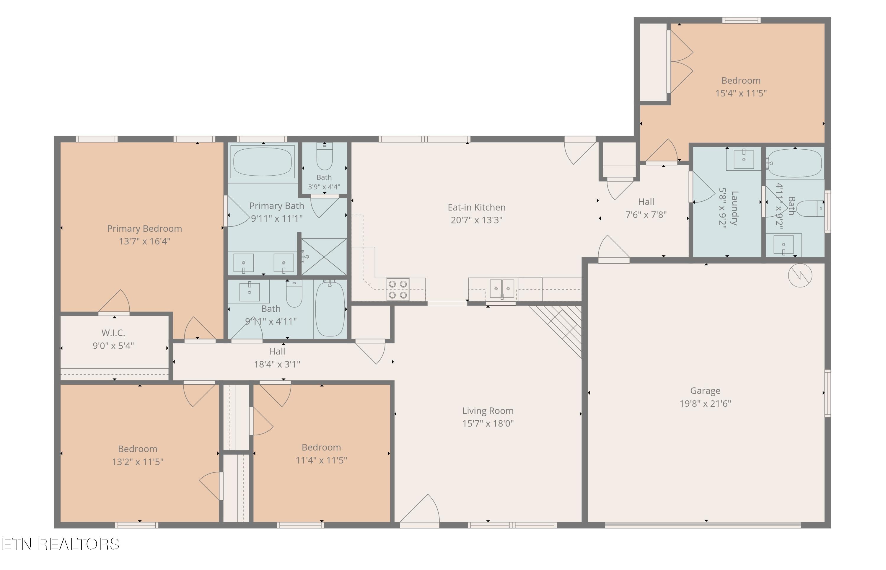 294 Vernie Lee Road Friendsville, TN 37737 - Photo 52 of 52 Vernie Floor Plan