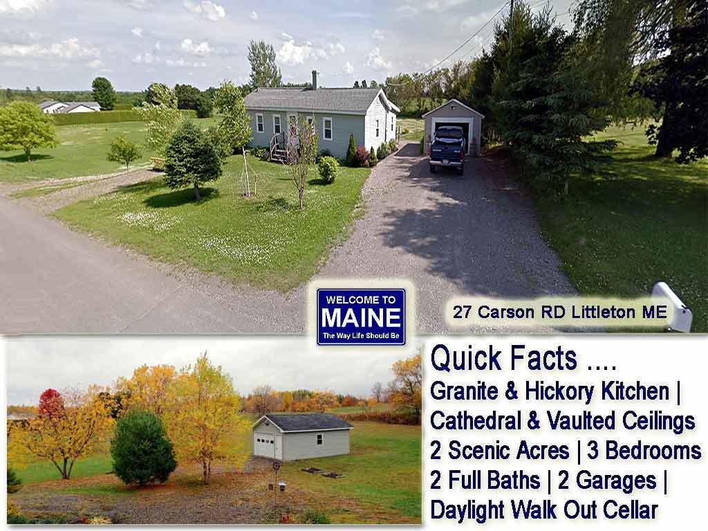 27 Carson Road Littleton, ME 04730 - Photo 1 of 60 27-carson-littleton-maine-s