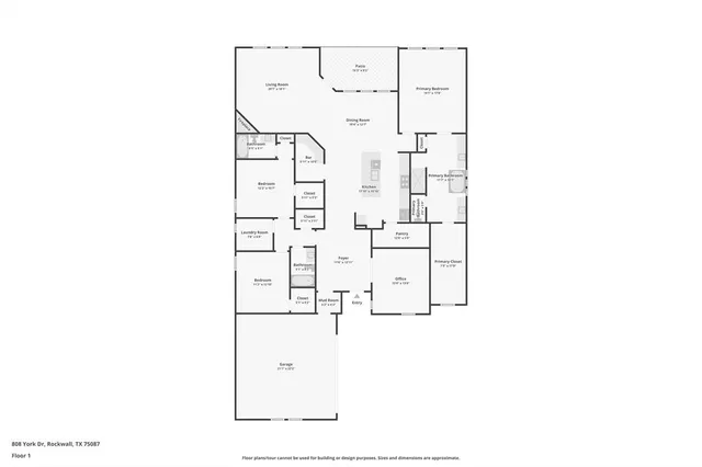 a picture of a room with wall