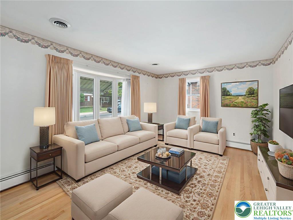 515 Franklin Street Emmaus, PA 18049 - Photo 19 of 45 a living room with furniture and a large window