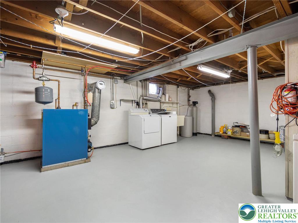 515 Franklin Street Emmaus, PA 18049 - Photo 43 of 45 a view of storage and utility room with washing machine