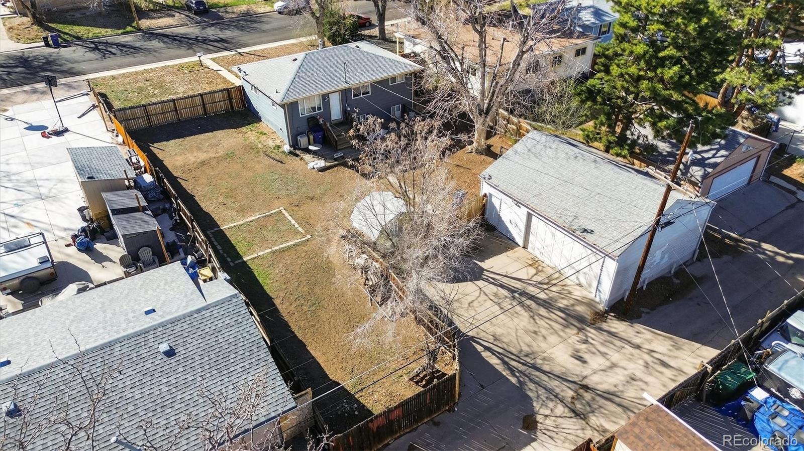 934 Linley Court Denver, CO 80204 - Photo 11 of 17 an aerial view of a house with roof deck