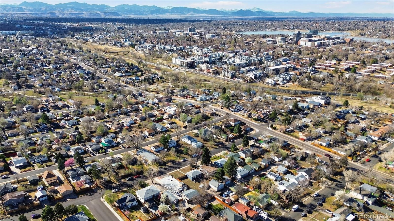 934 Linley Court Denver, CO 80204 - Photo 15 of 17 an aerial view of a city
