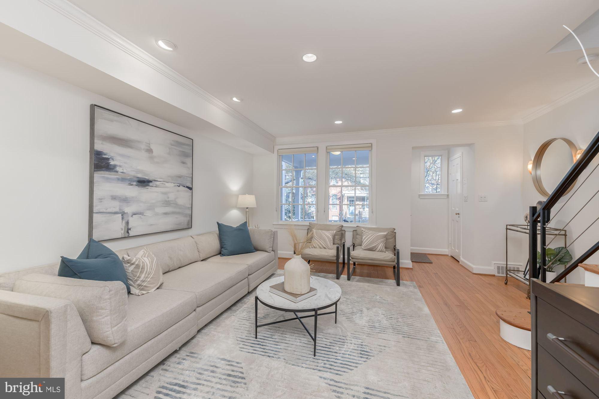 2410 Tunlaw Road Northwest Washington, DC 20007 - Photo 2 of 20 Formal Living Room