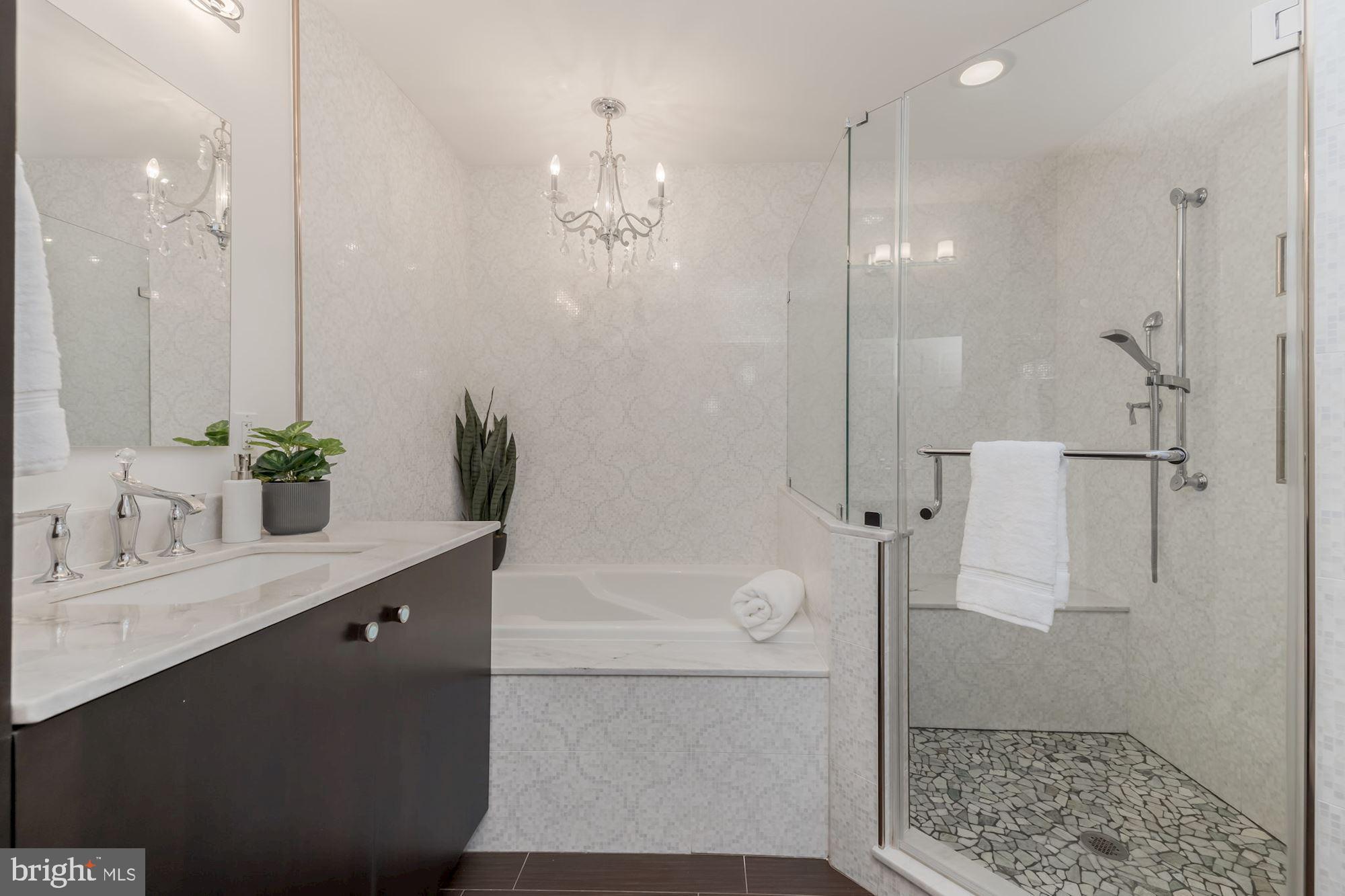 2410 Tunlaw Road Northwest Washington, DC 20007 - Photo 11 of 20 Upper Level Bathroom