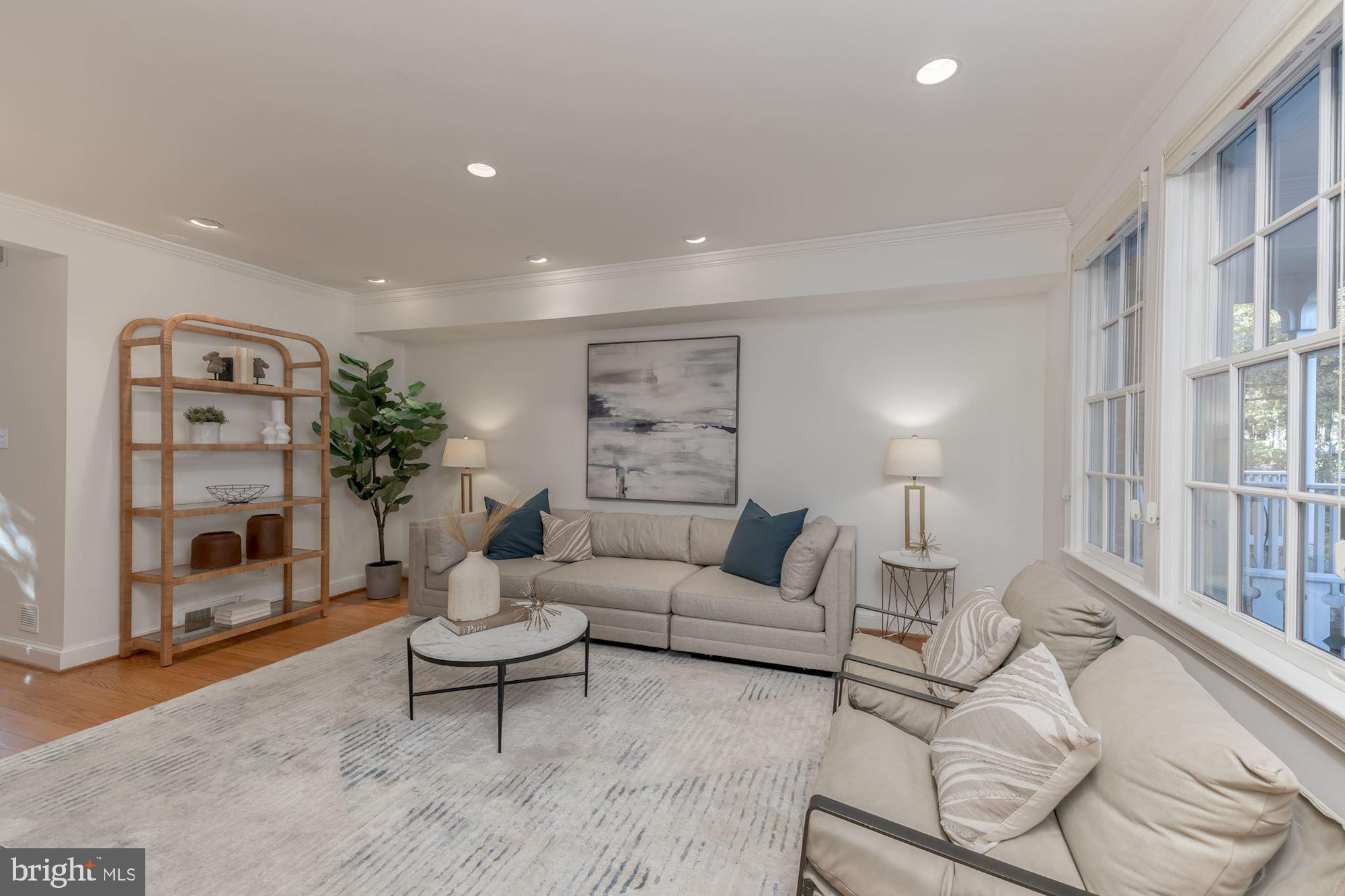 2410 Tunlaw Road Northwest Washington, DC 20007 - Photo 3 of 20 Formal Living Room