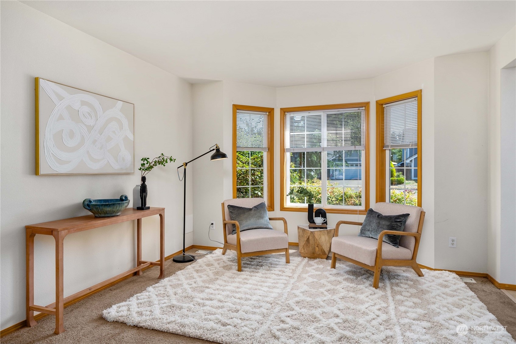 5451 Park Pl Loop Southeast Lacey, WA 98503 - Photo 6 of 36 a living room with furniture and a rug