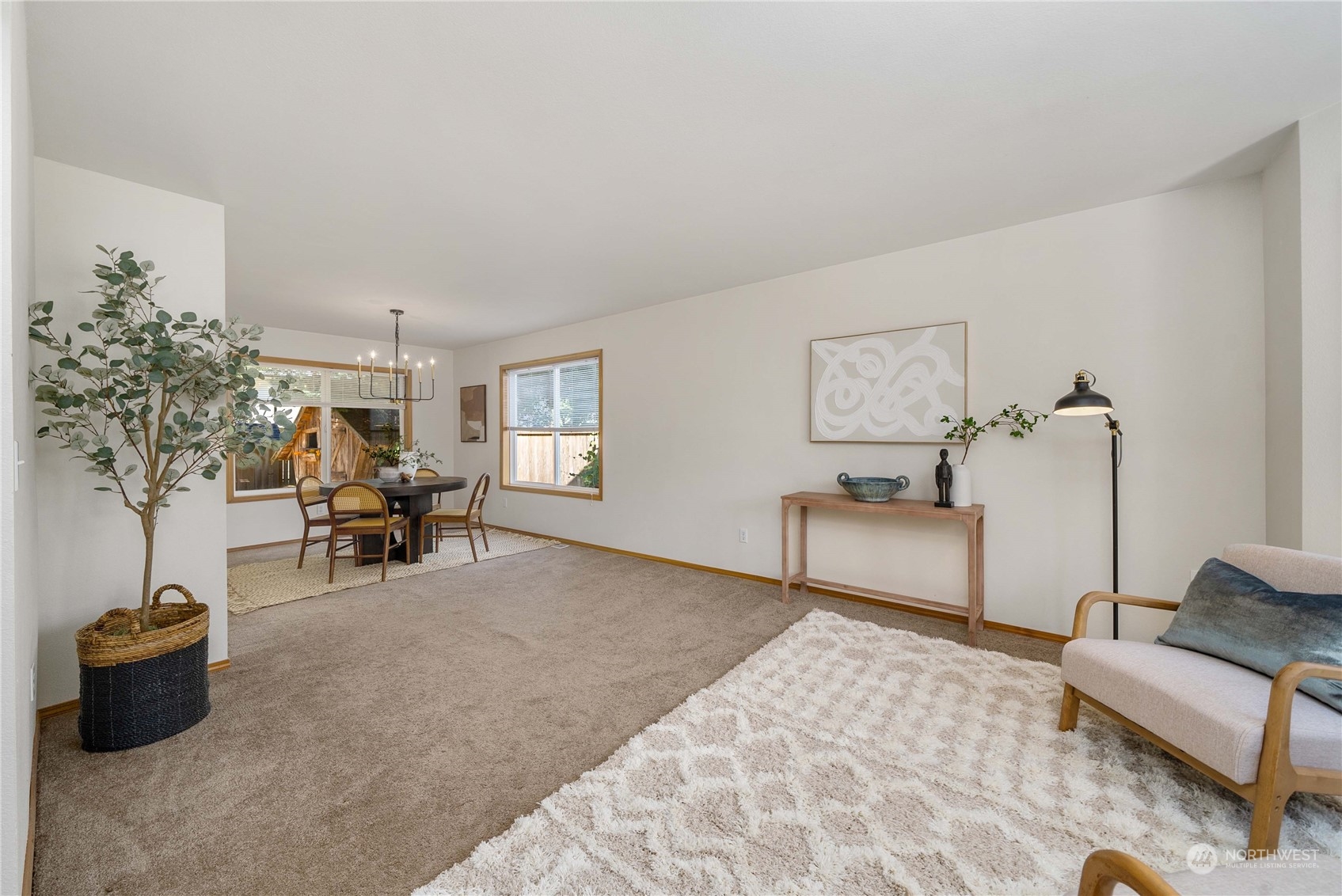 5451 Park Pl Loop Southeast Lacey, WA 98503 - Photo 7 of 36 a living room with furniture and a table