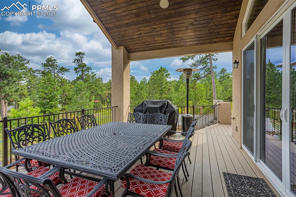 1325 Boldmere Court Monument, CO 80132 - Photo 44 of 49 a view of balcony with furniture