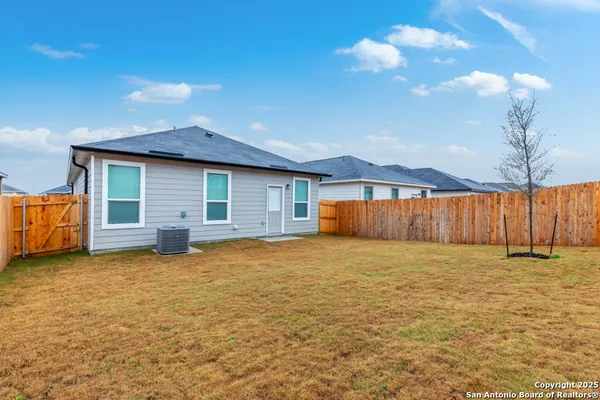 a view of small yard