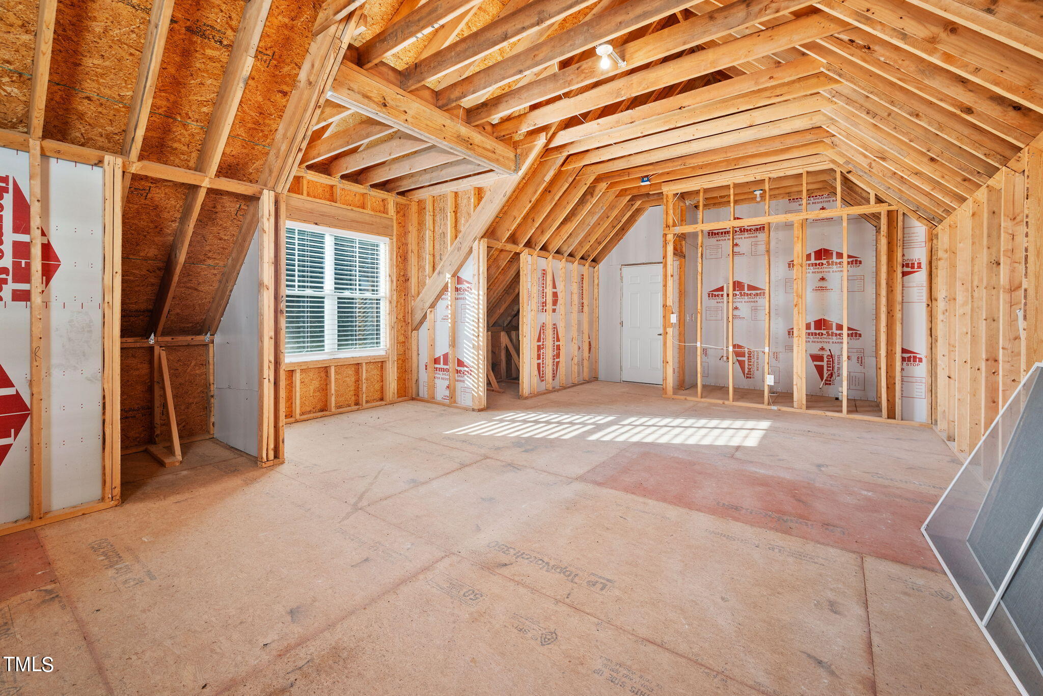 4317 Twin Rock Road Raleigh, NC 27616 - Photo 37 of 99 Unfinished Second Floor Space - can be finished