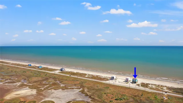 a view of an ocean beach