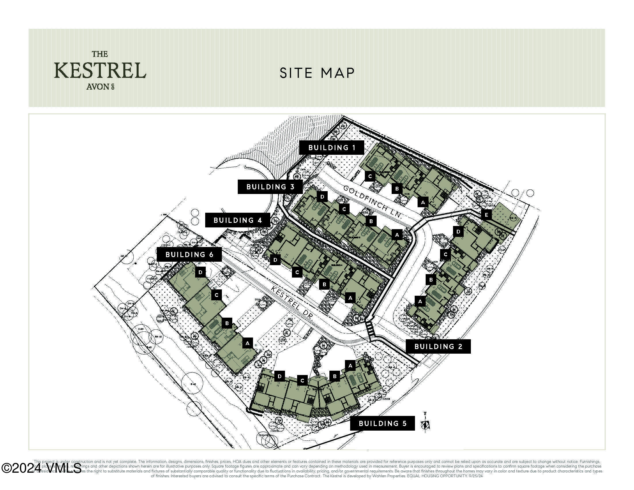200 Goldfinch Lane, Unit 1C Avon, CO 81620 - Photo 6 of 12 The Kestrel_Site Map_Avon, CO 81620