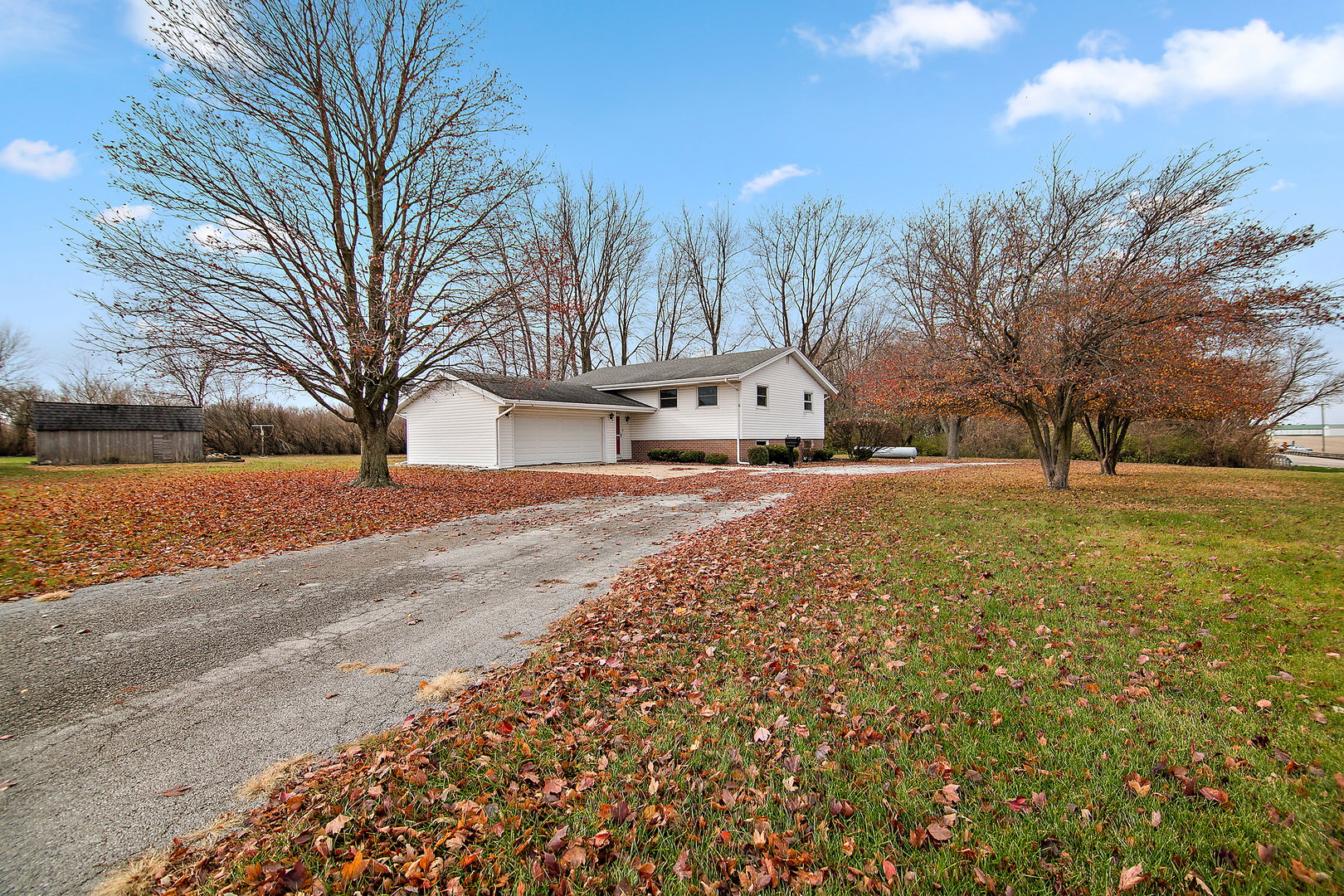 1745 4100N Road Herscher, IL 60941 - Photo 2 of 31 a street view with residential house