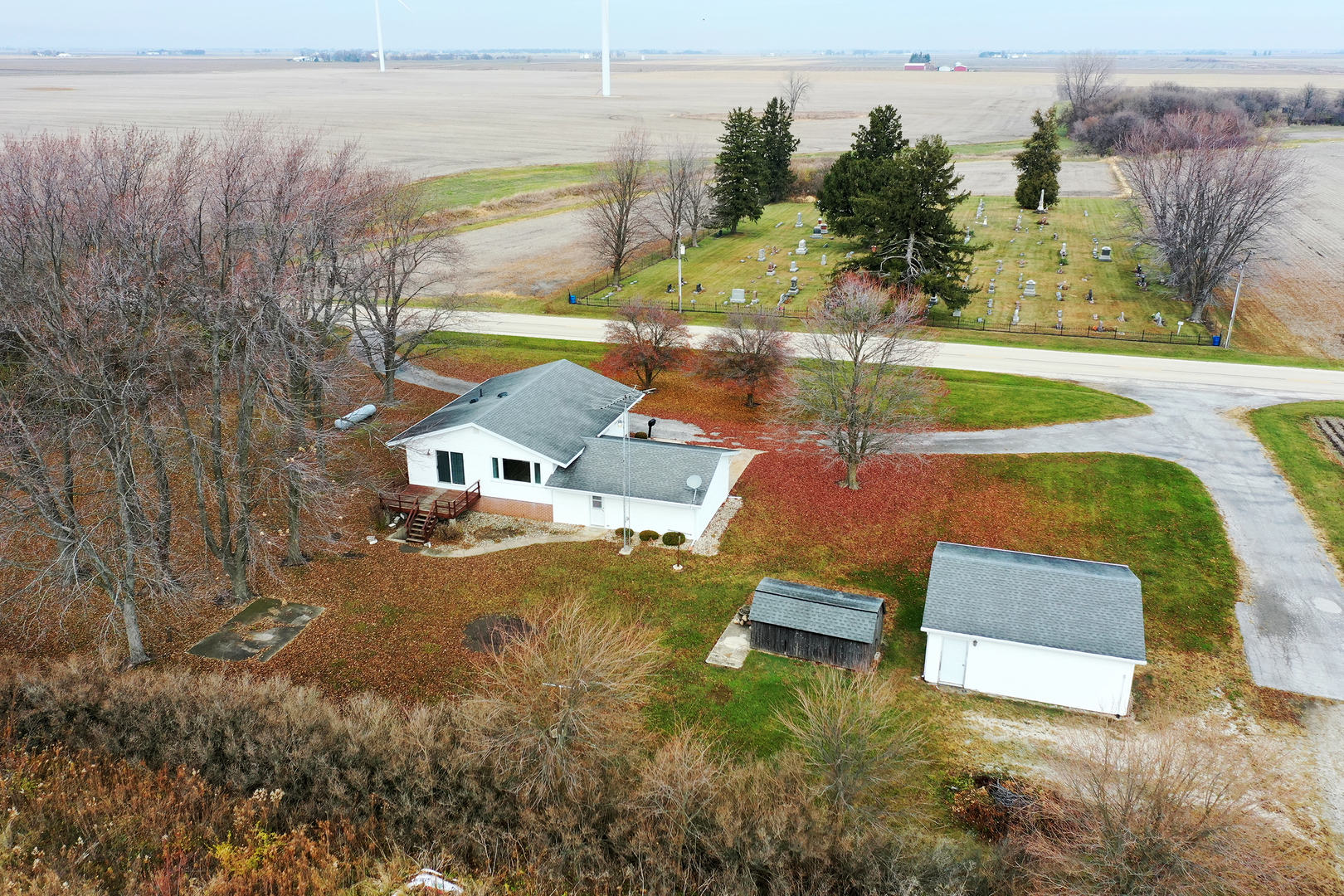 1745 4100N Road Herscher, IL 60941 - Photo 31 of 31 a view of a swimming pool with an outdoor space