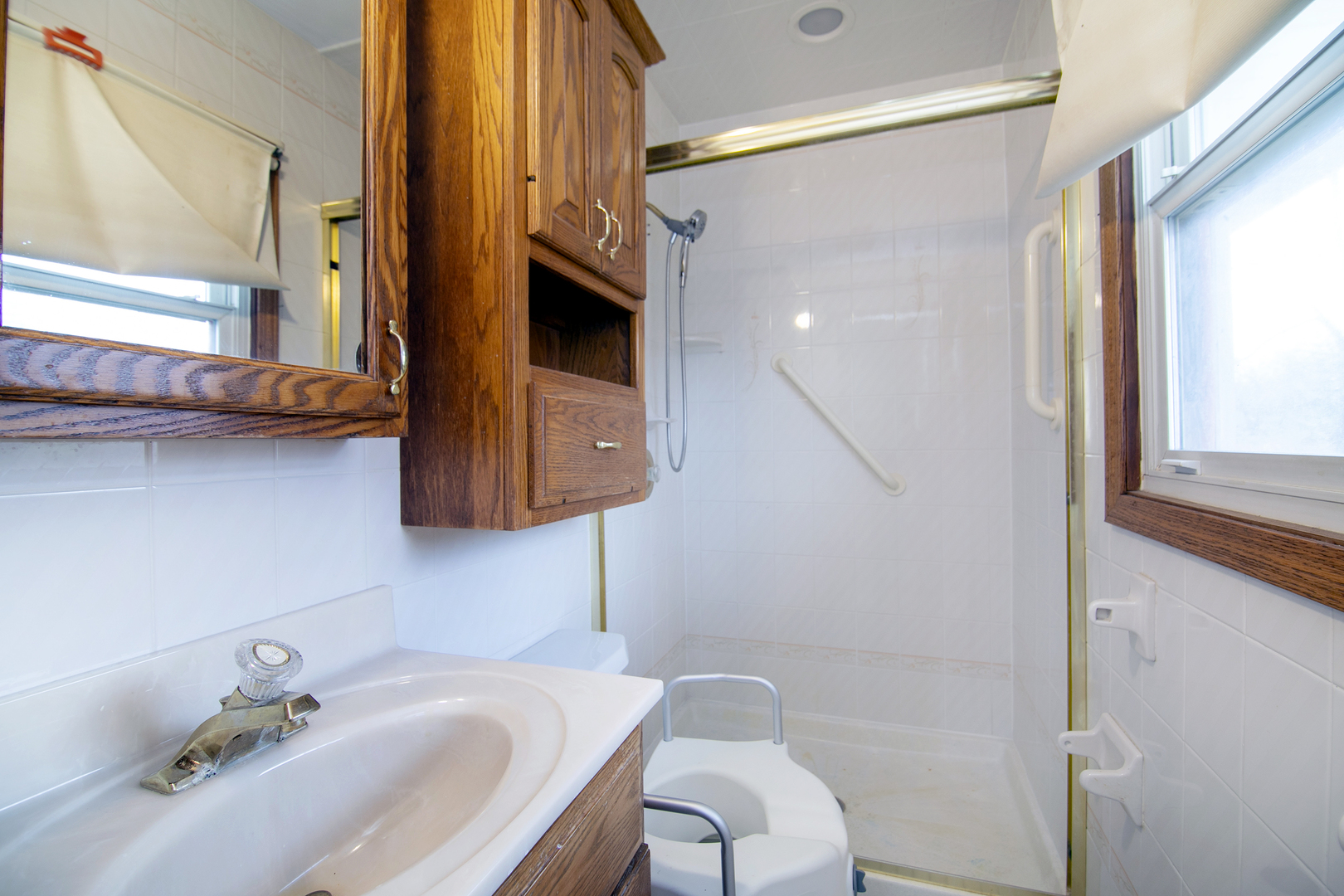 1745 4100N Road Herscher, IL 60941 - Photo 10 of 31 a bathroom with a sink and a mirror