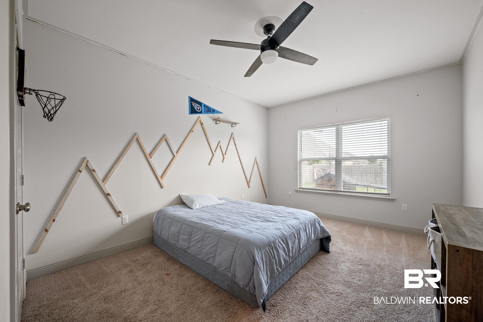 10169 Dunleith Loop Daphne, AL 36526 - Photo 33 of 40 Bedroom featuring light carpet and a ceiling fan