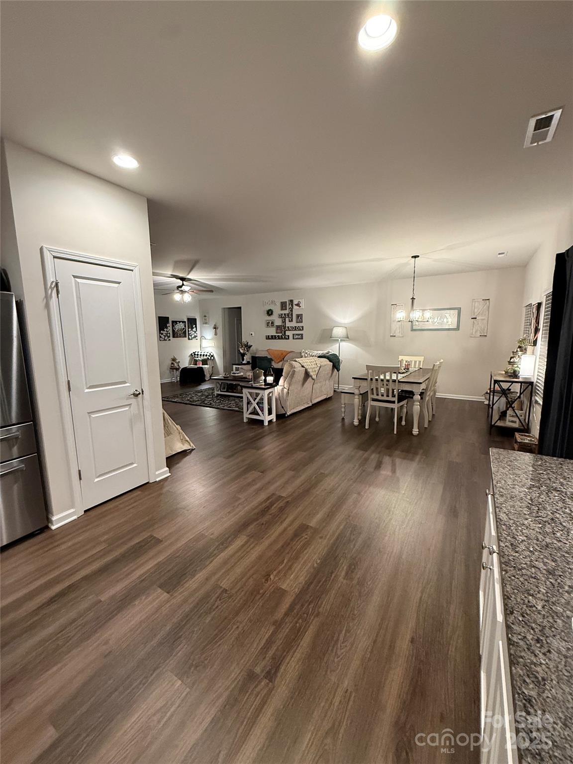 115 Stoney Lane Cherryville, NC 28021 - Photo 17 of 27 a living room with furniture and a wooden floor