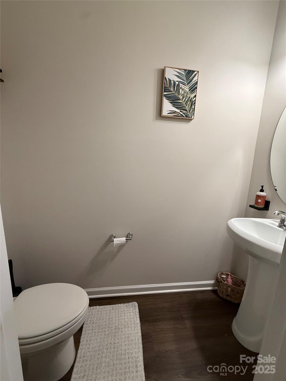 115 Stoney Lane Cherryville, NC 28021 - Photo 9 of 27 a bathroom with a toilet and a mirror