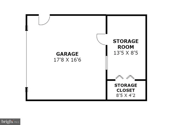 a picture of a room with a white wall and a refrigerator