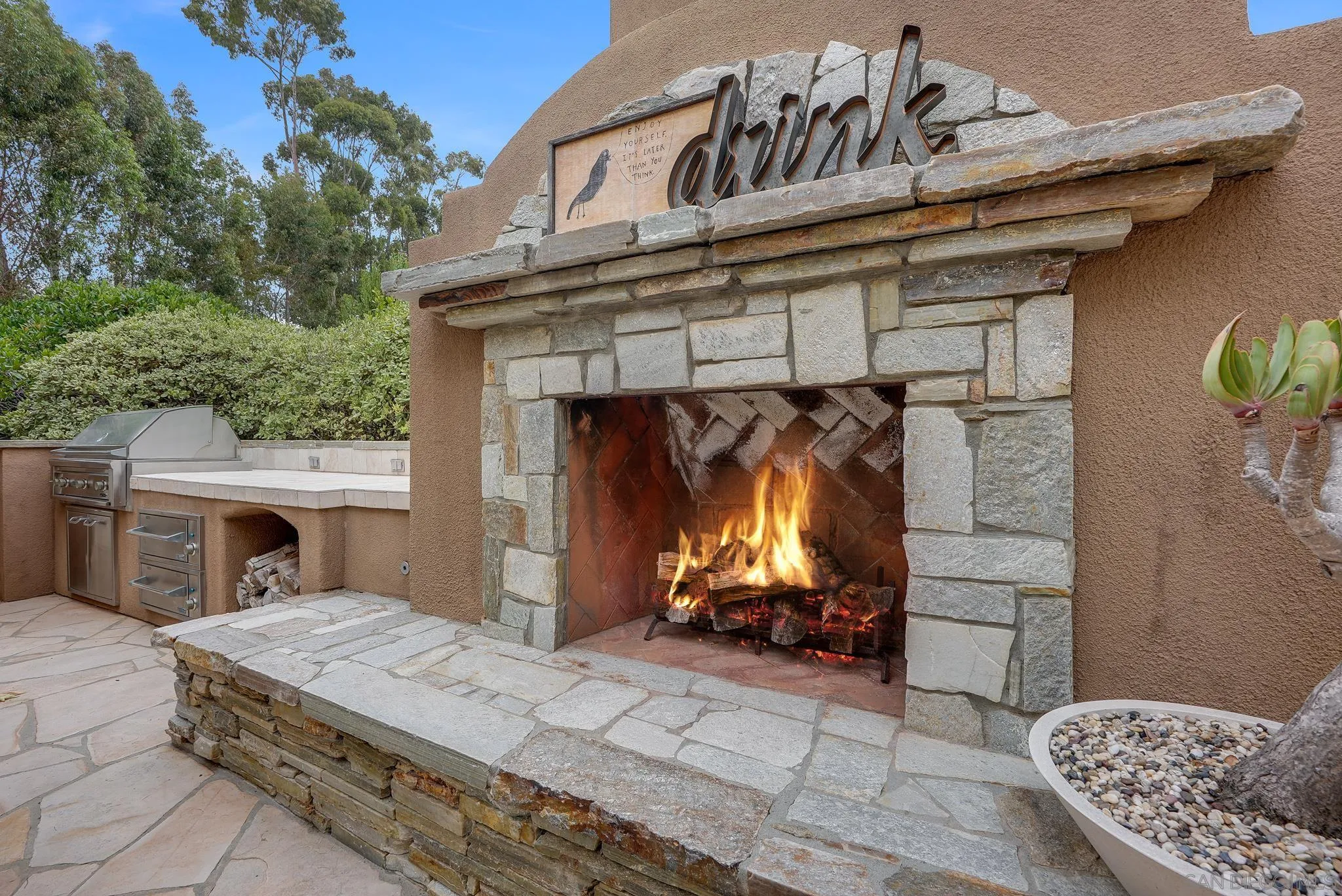 7891 Muirfield Way Rancho Santa Fe, CA 92067 - Photo 45 of 47 a view of a entryway door of the house
