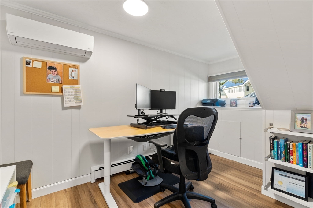 28 Woodbine Circle Needham, MA 02494 - Photo 22 of 29 a view of a workspace with furniture and a window