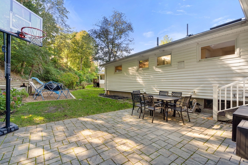 28 Woodbine Circle Needham, MA 02494 - Photo 25 of 29 a outdoor view with a sitting space