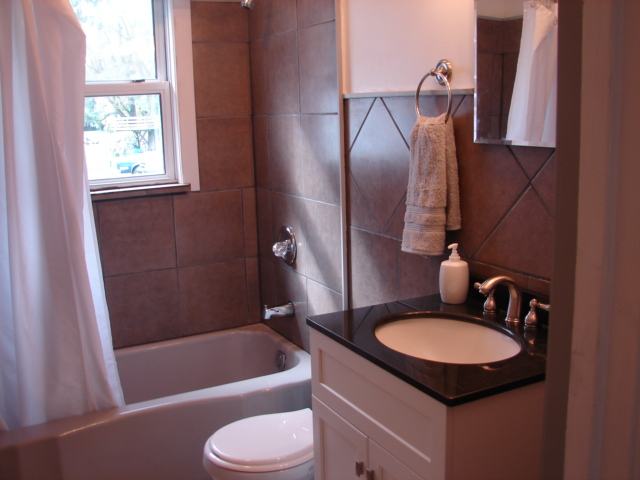 354 North Tower Road Freeport, IL 61032 - Photo 6 of 6 a bathroom with a sink toilet a bathtub and shower