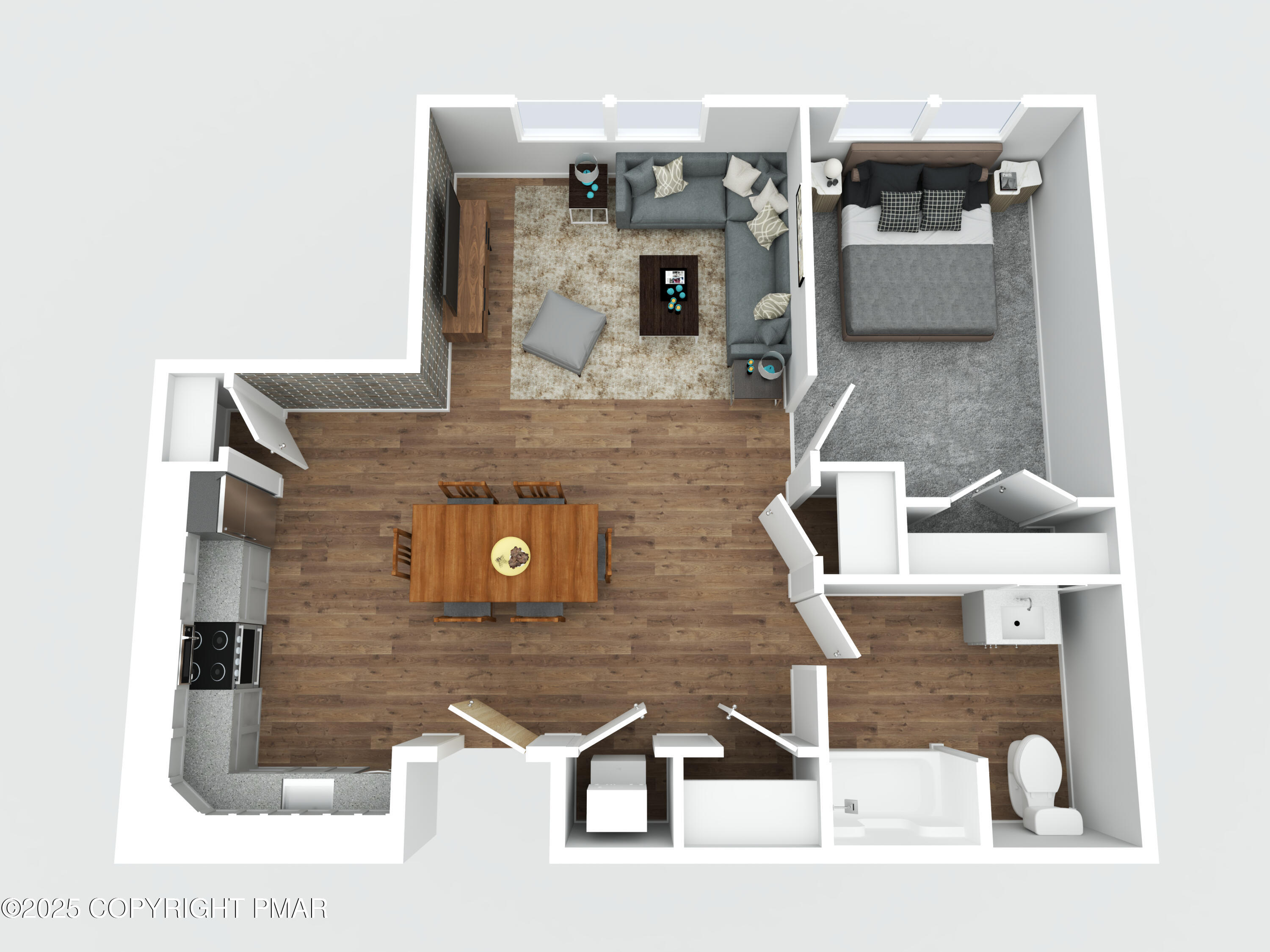 55 North Courtland Street, Unit 204 East Stroudsburg, PA 18301 - Photo 5 of 7 a view of living room with furniture